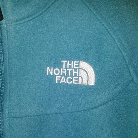 The Northface Fleece Small Teal - Picture 3 of 6